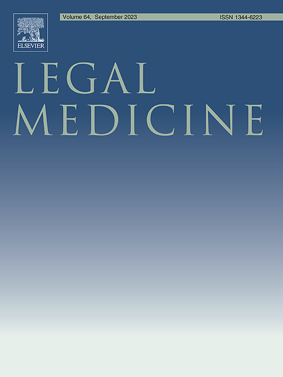 Go to journal home page - Legal Medicine